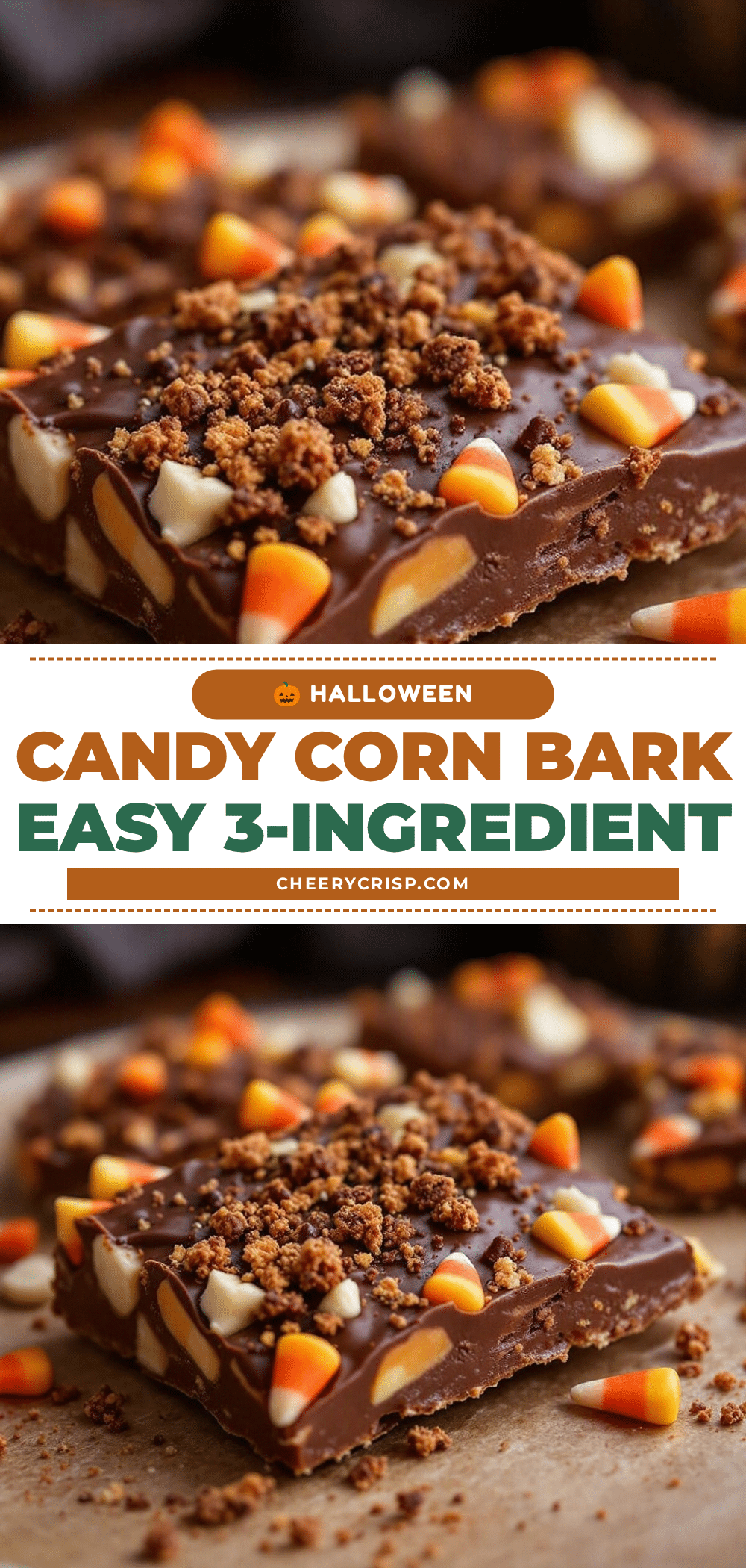 candy corn bark recipe