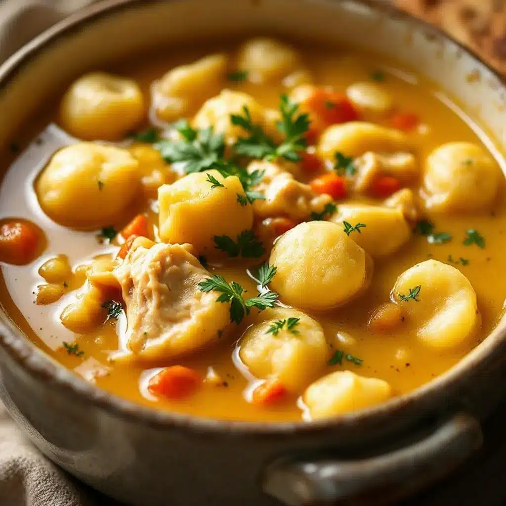 chicken and dumplings soup - featured image
