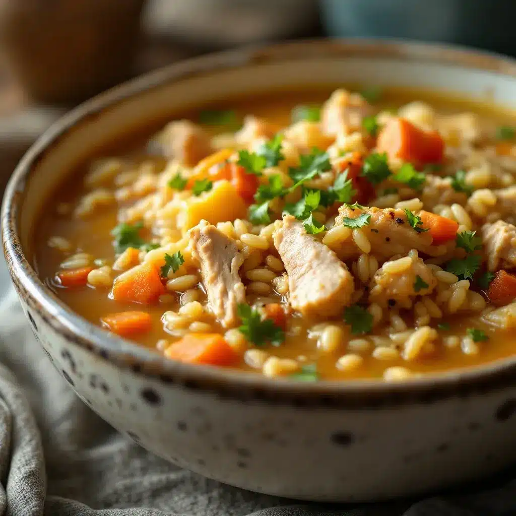 chicken and wild rice soup preparation steps