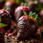 chocolate covered strawberries - featured image