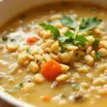 copycat panera chicken and wild rice soup - featured image