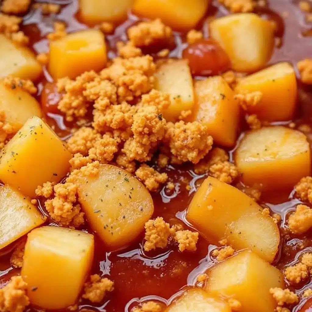 cozy caramel apple sangria - featured image