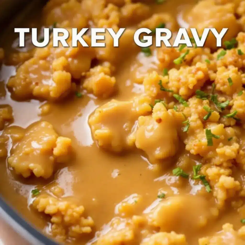 creamy brown butter sage turkey gravy preparation steps
