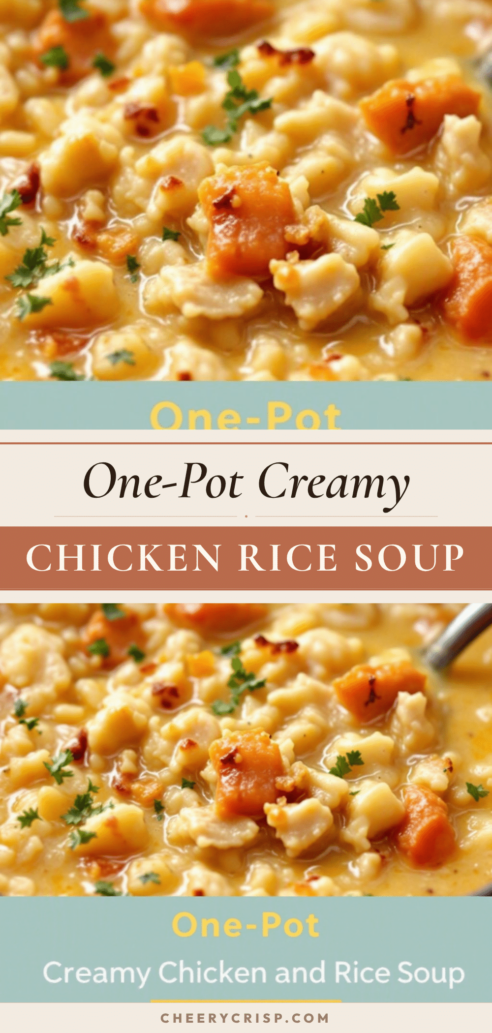 creamy chicken and rice soup recipe