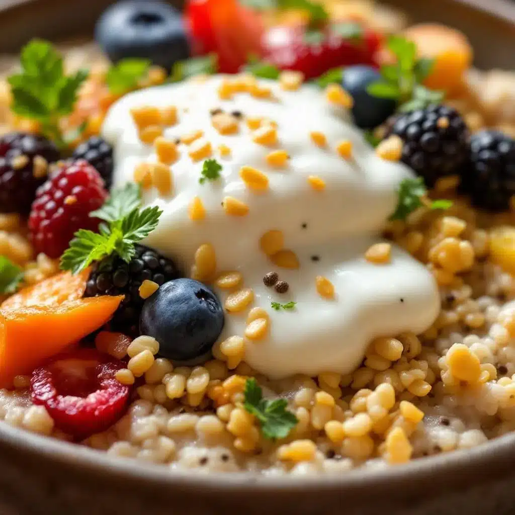 creamy high-fiber overnight oats - featured image