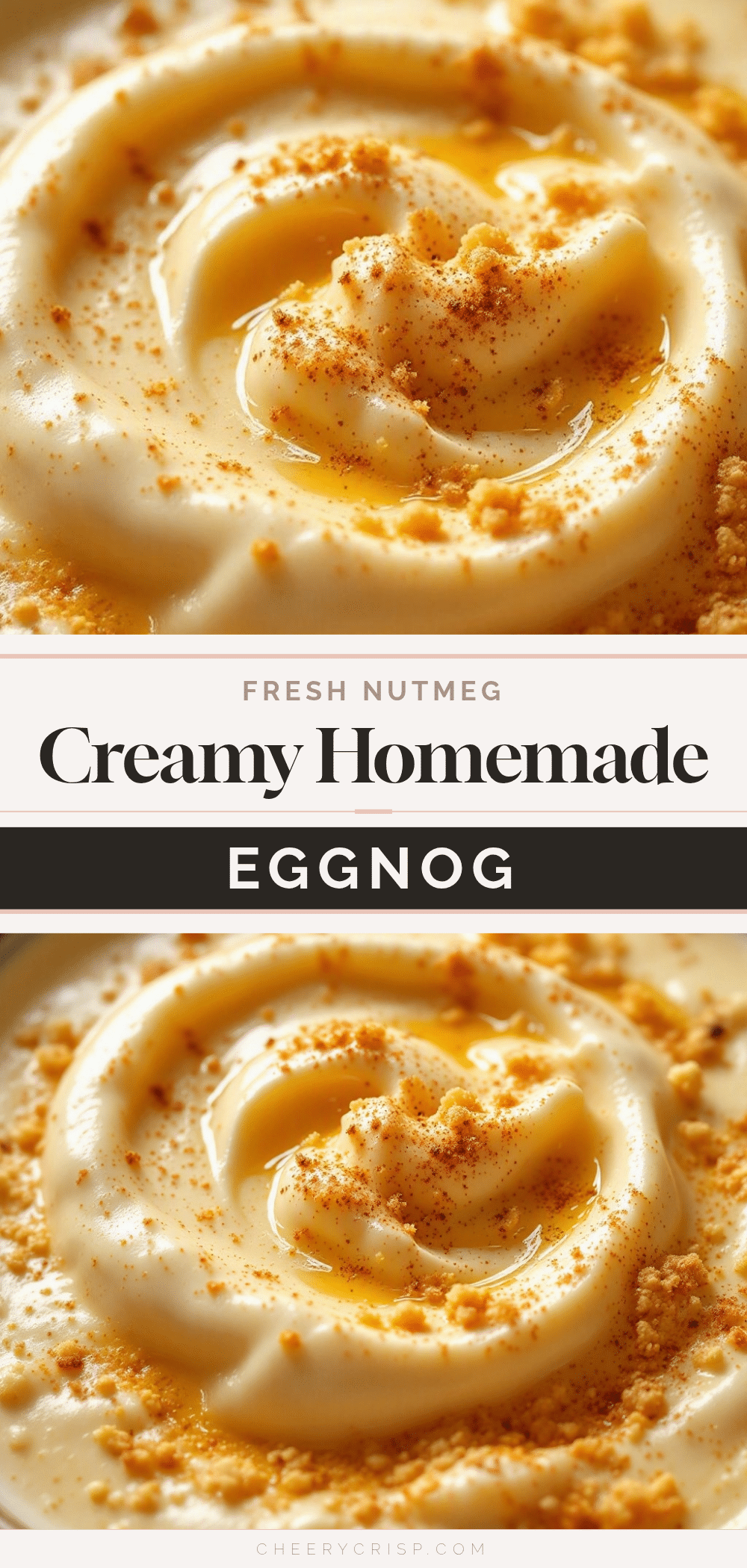 creamy homemade eggnog recipe