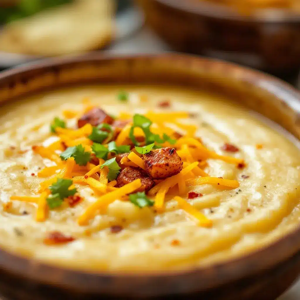creamy loaded baked potato soup preparation steps