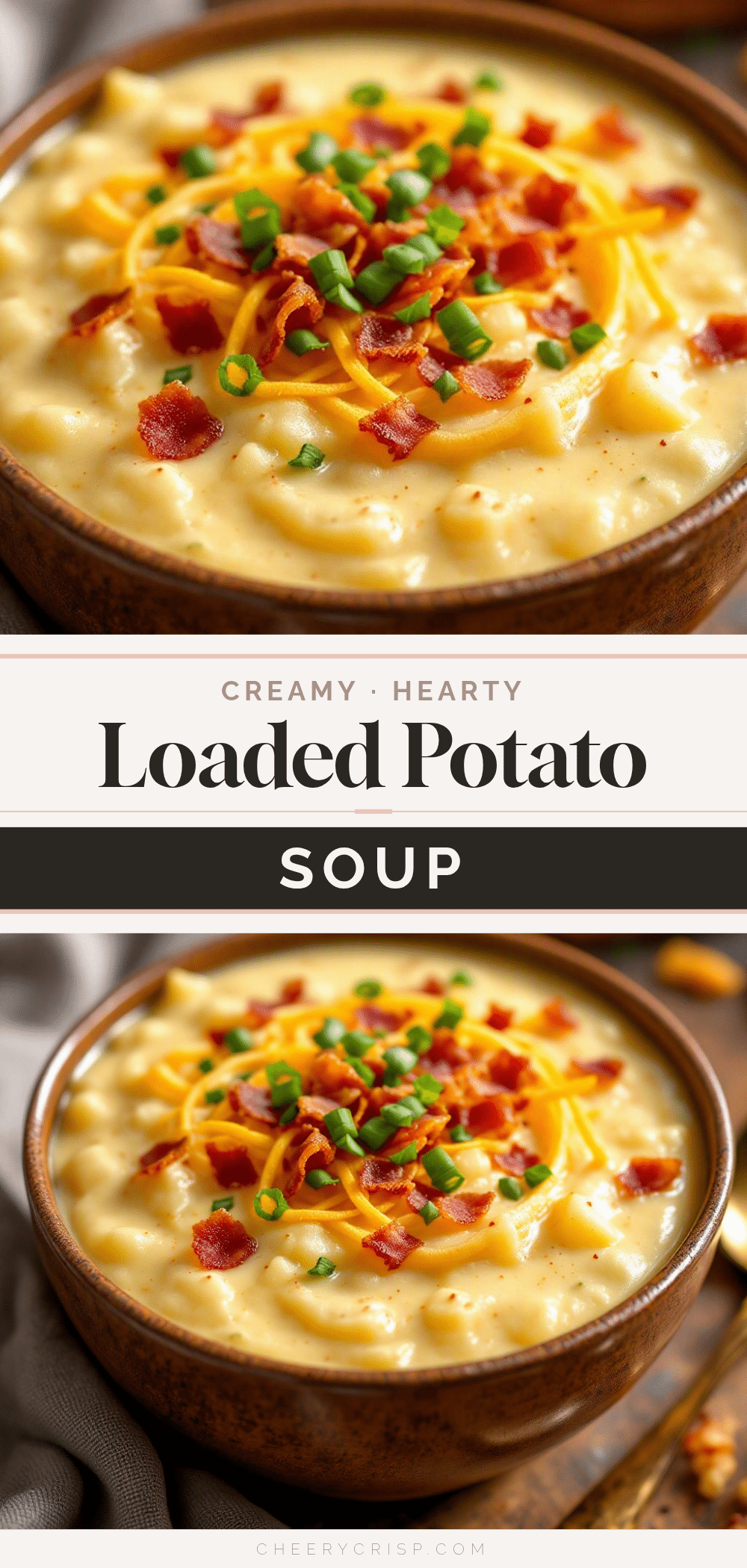 creamy loaded baked potato soup recipe