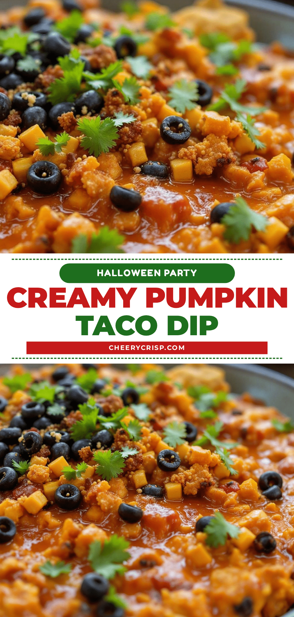 Creamy Pumpkin Patch Taco Dip recipe