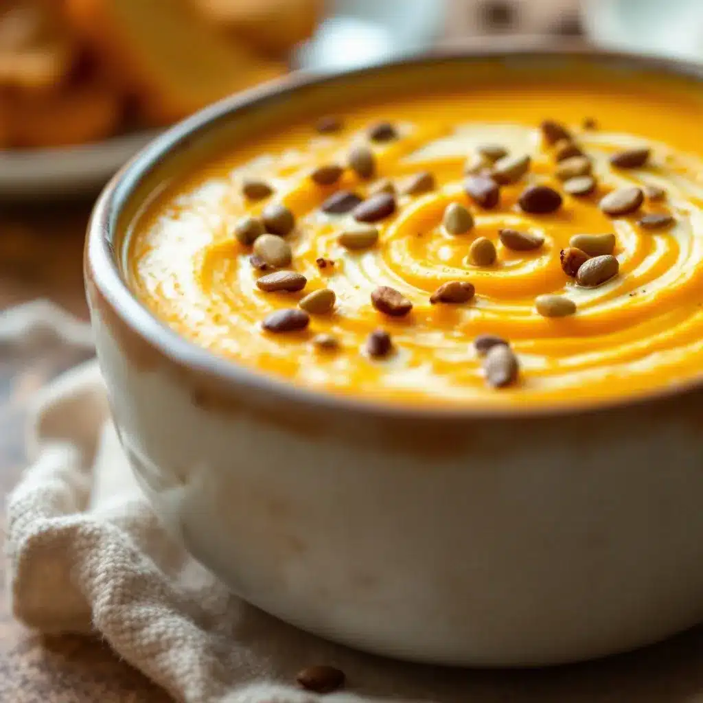creamy roasted acorn squash soup preparation steps