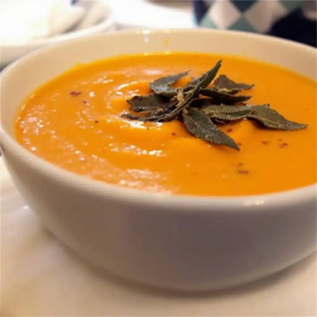 creamy slow cooker butternut squash soup preparation steps