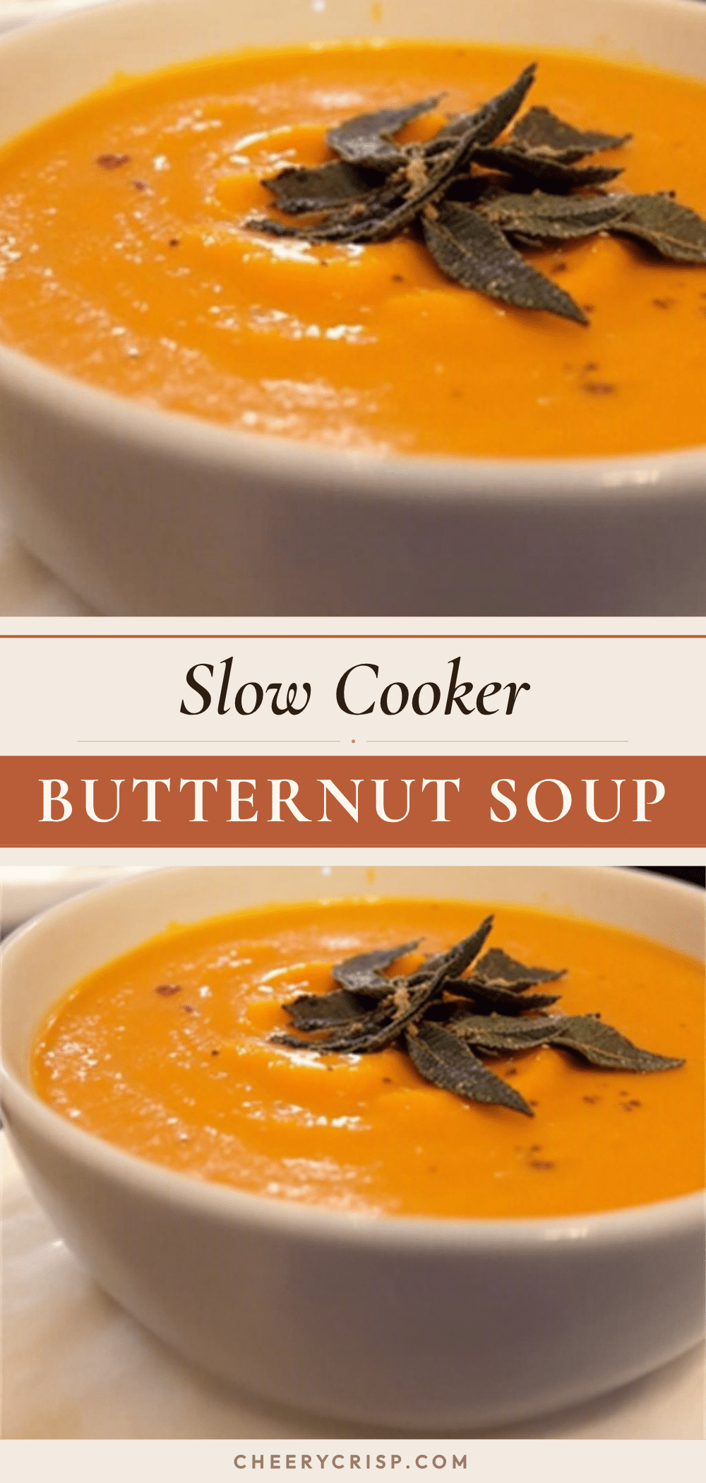 creamy slow cooker butternut squash soup recipe