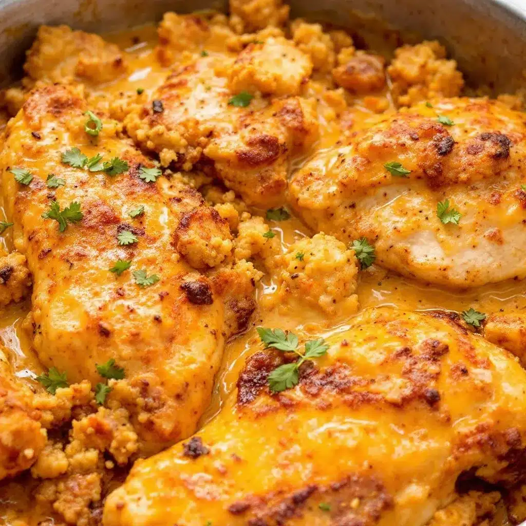 Creamy Tuscan Chicken Skillet preparation steps