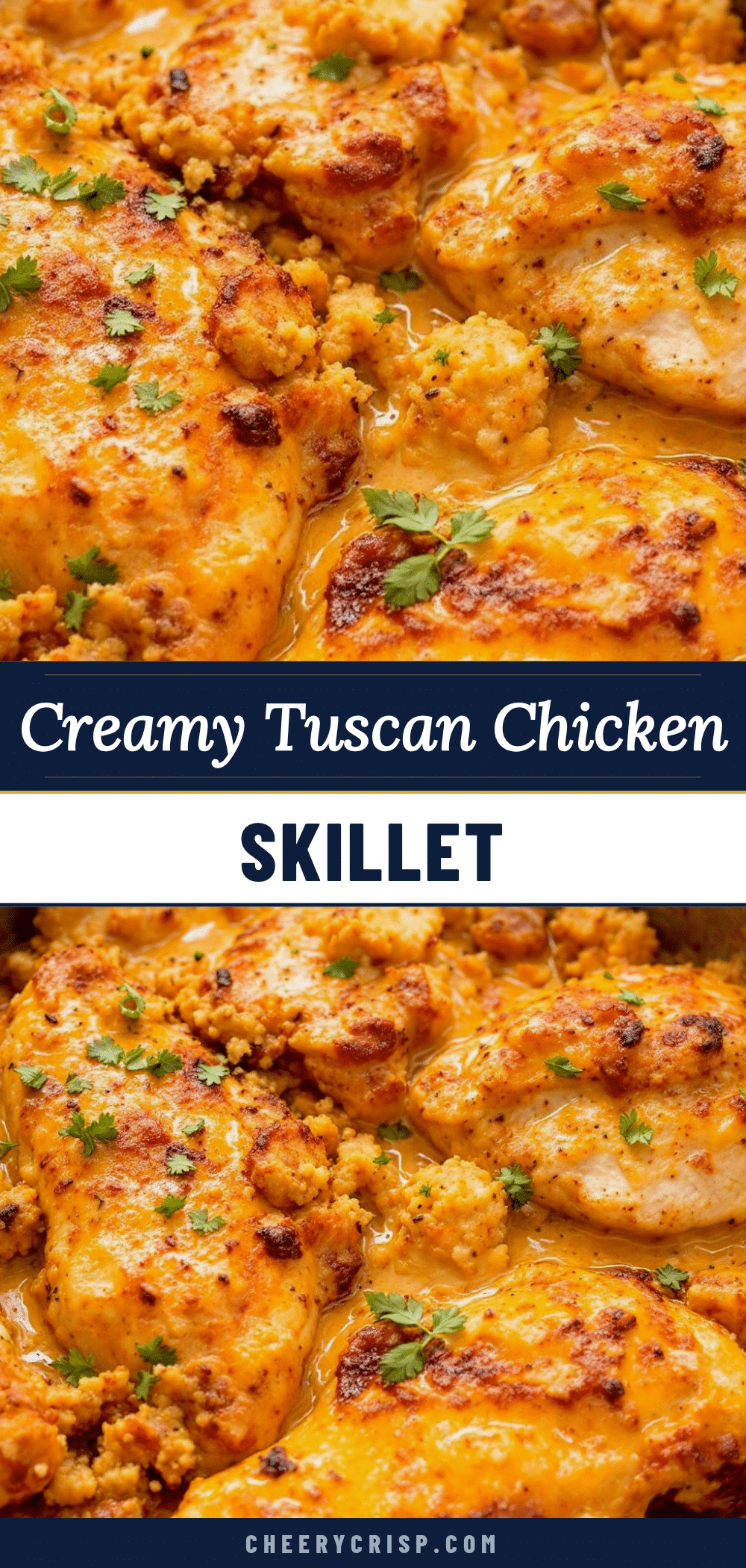 Creamy Tuscan Chicken Skillet recipe