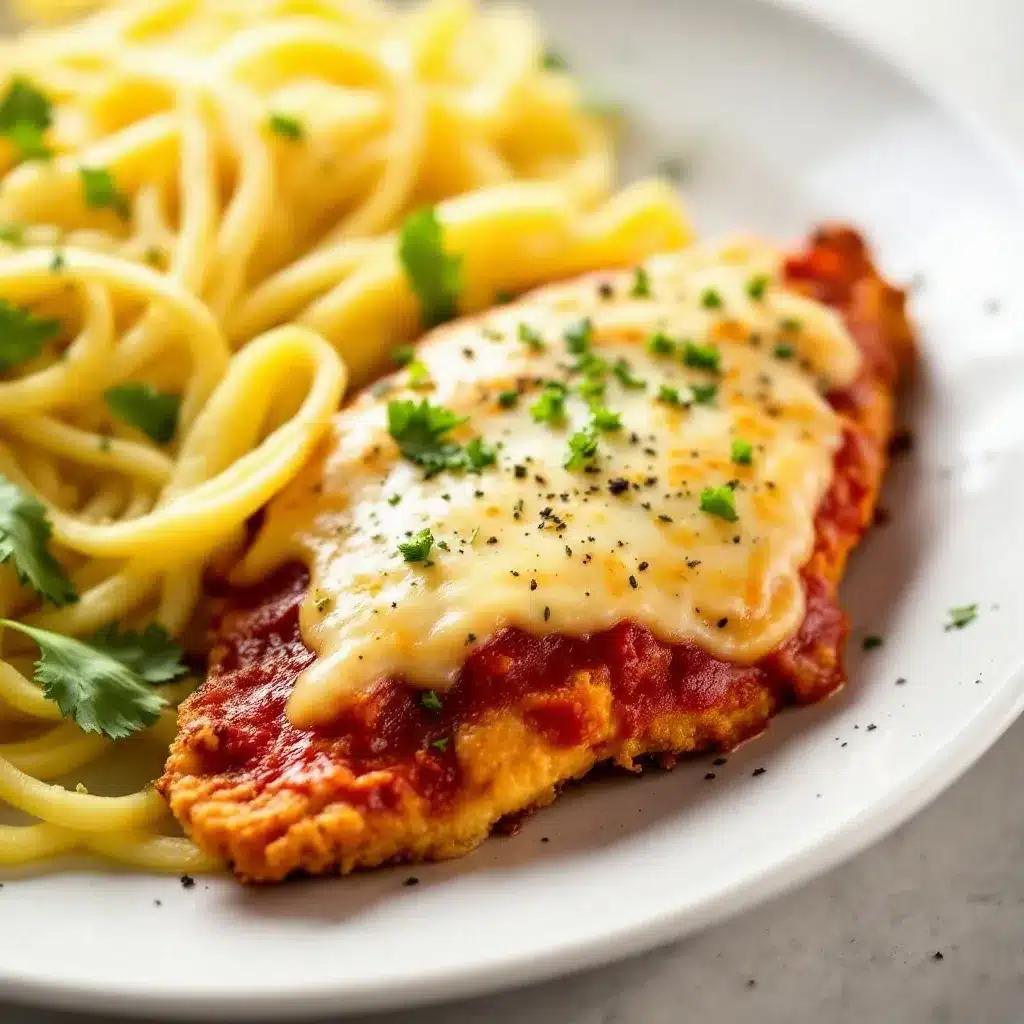 crispy air fryer chicken parmesan preparation steps
