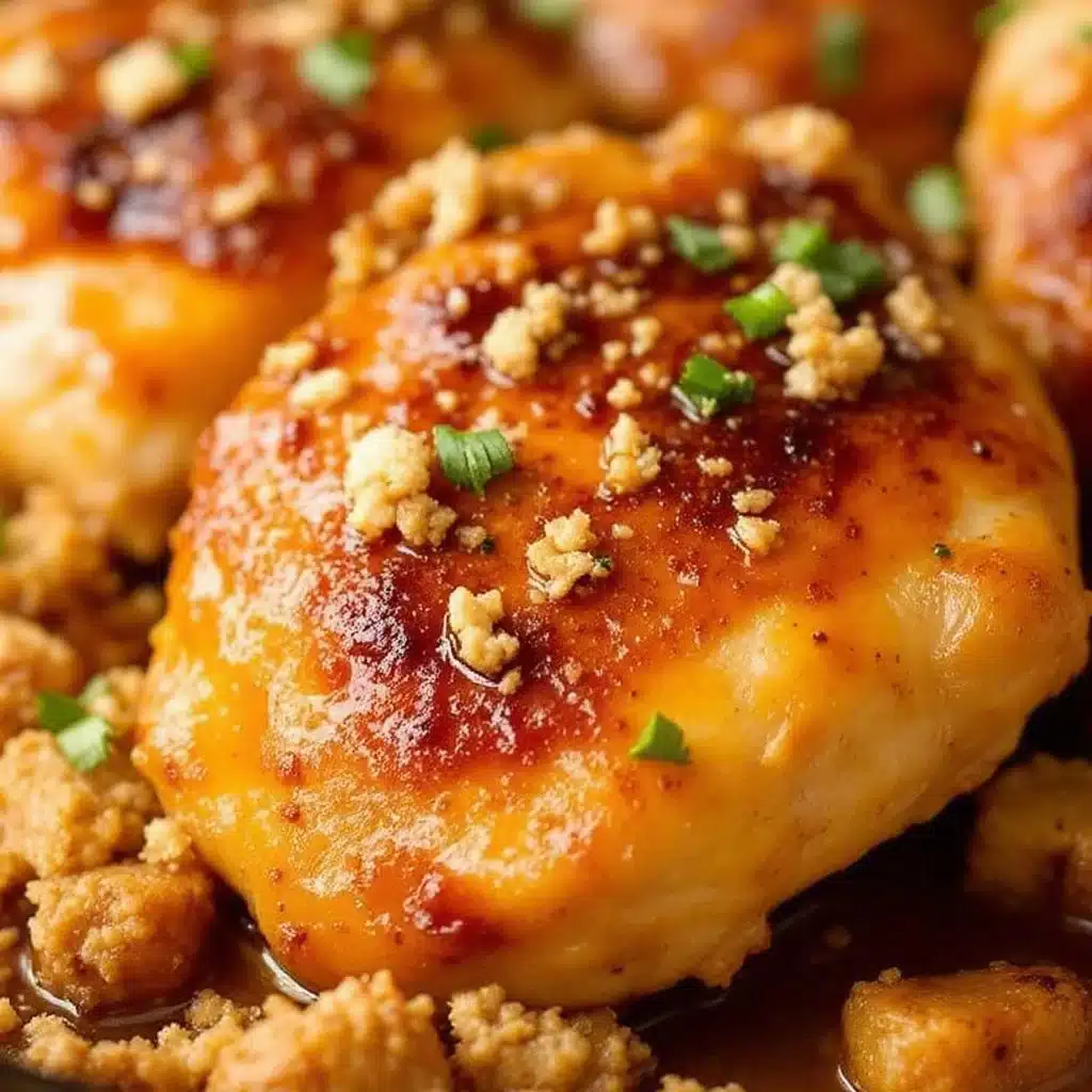 Crispy Crockpot Honey Garlic Chicken Thighs - featured image