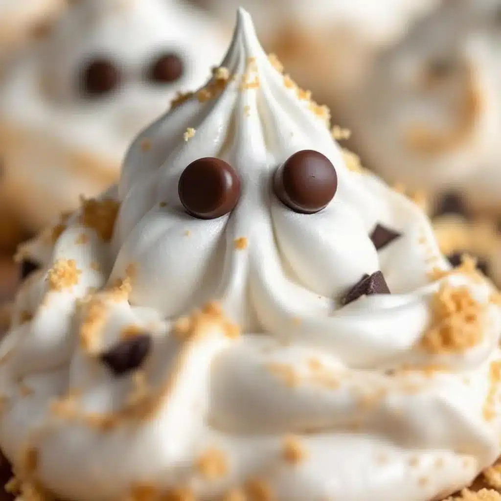 Crispy Ghost Meringue Cookies - featured image