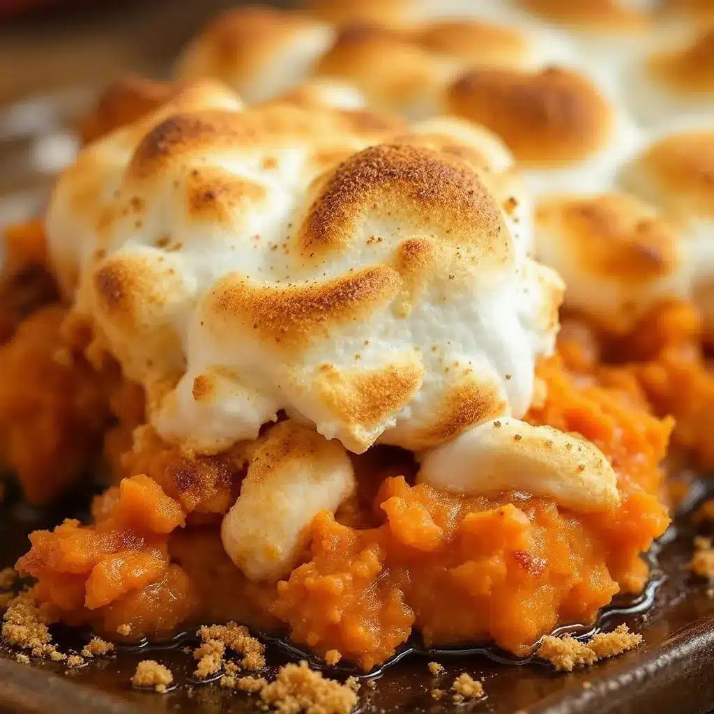 crispy marshmallow sweet potato casserole preparation steps