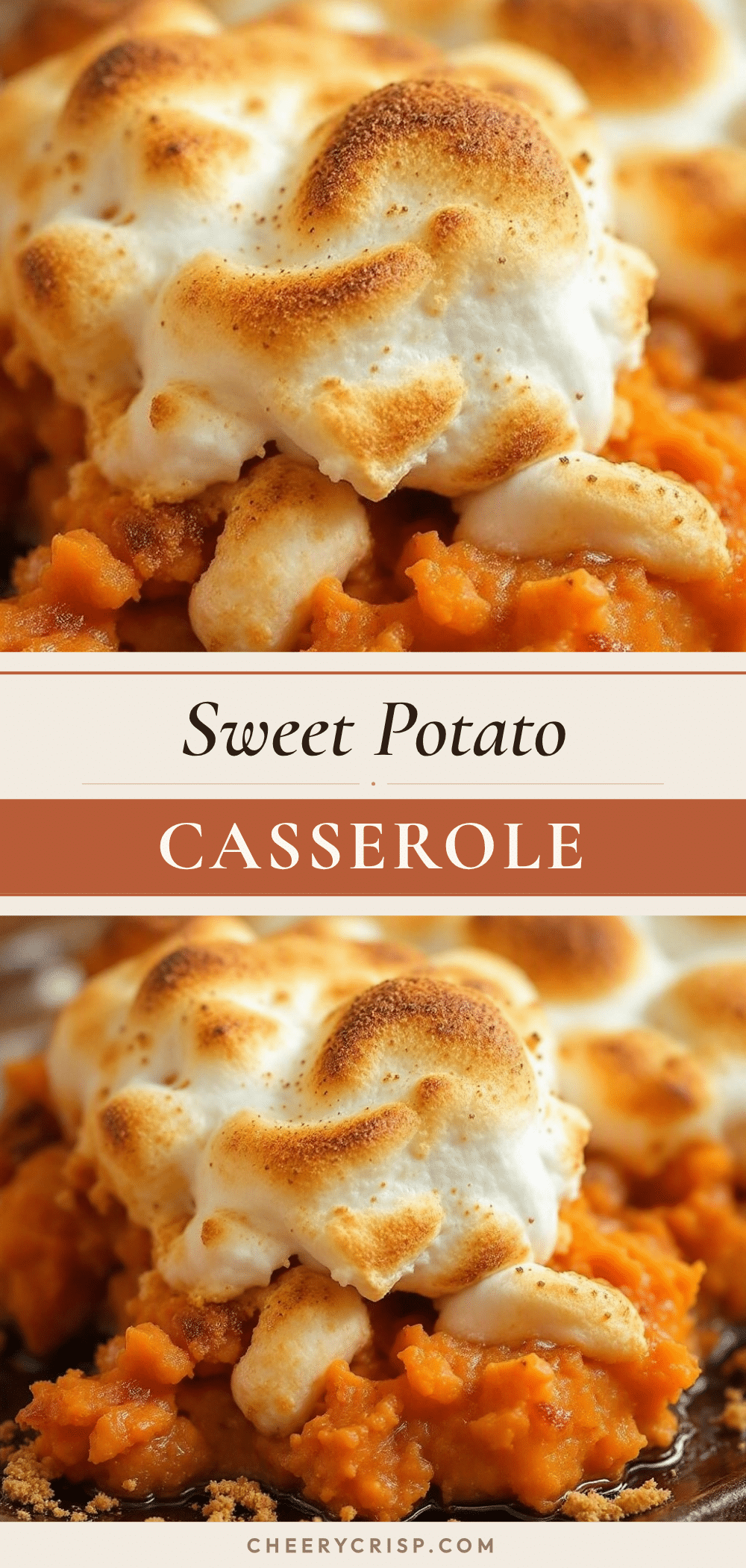 crispy marshmallow sweet potato casserole recipe