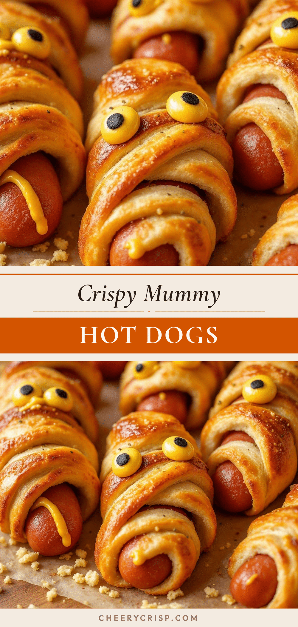 Crispy Mummy Hot Dog recipe