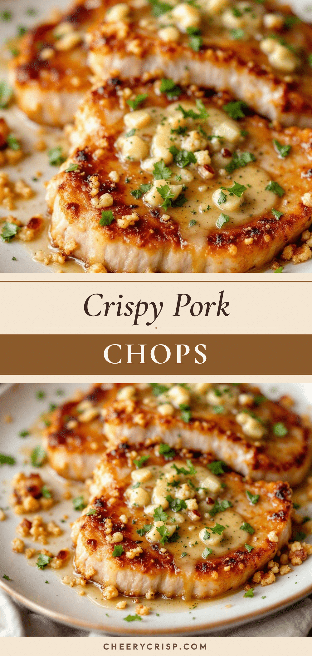 crispy pork chops recipe