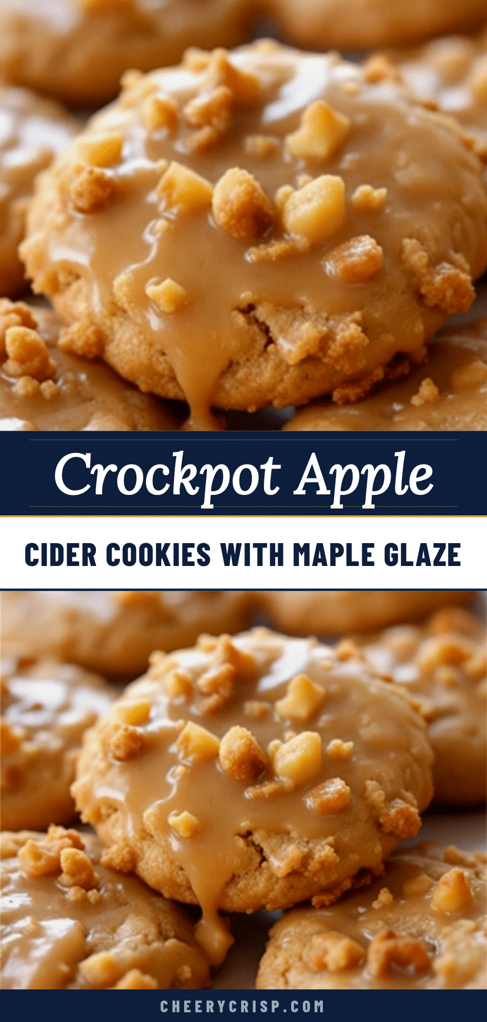 crockpot apple cider cookies recipe