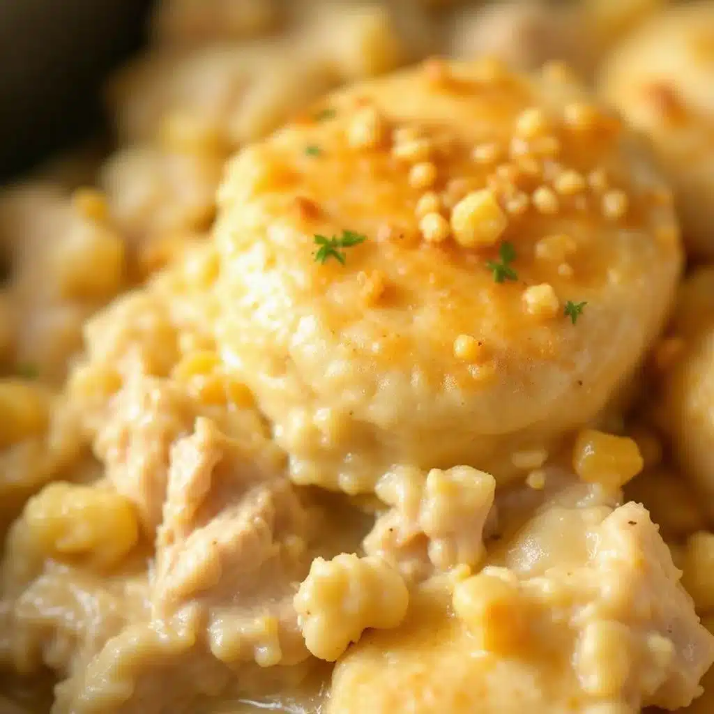 crockpot chicken and dumplings - featured image