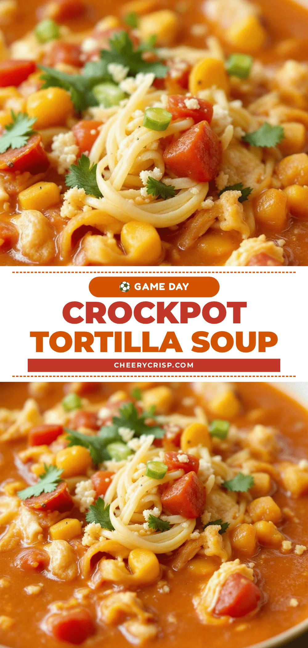 crockpot chicken tortilla soup recipe