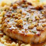 crockpot pork chops with gravy - featured image