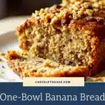 easy one-bowl banana bread - featured image