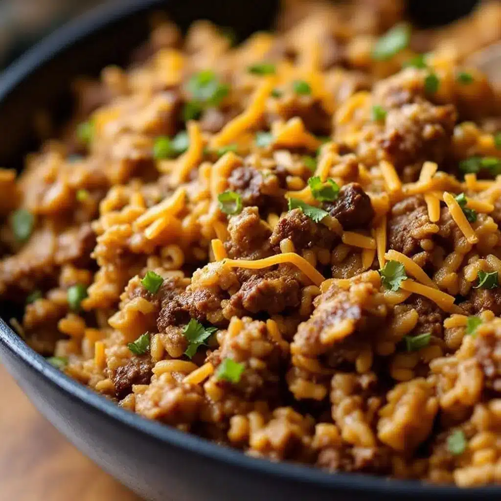 Easy One-Pan Ground Beef and Rice Skillet - featured image