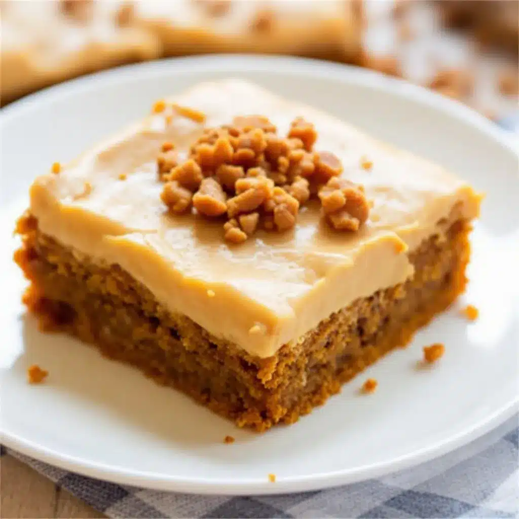 easy pumpkin bars with brown butter frosting preparation steps