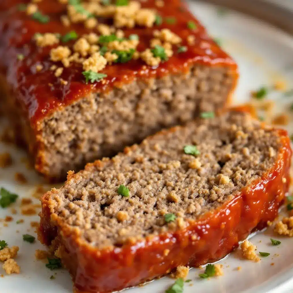easy weeknight meatloaf with brown sugar glaze preparation steps
