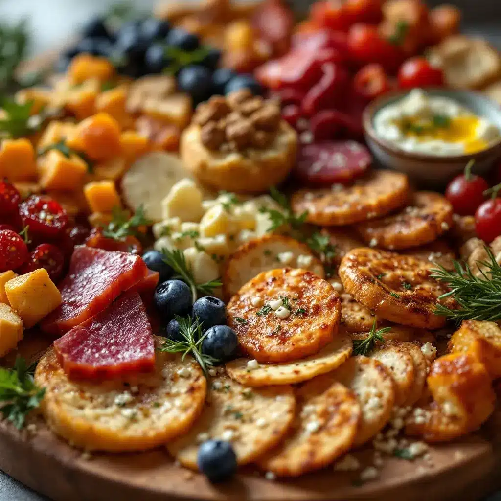 football sunday charcuterie board preparation steps