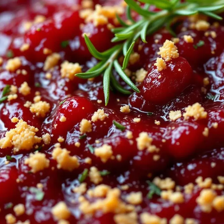 fresh cranberry orange sauce - featured image