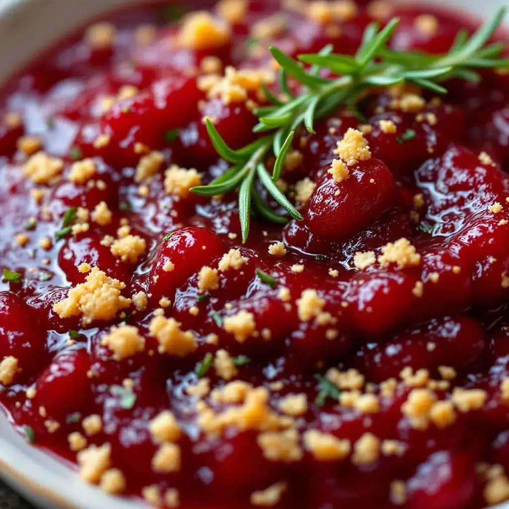 fresh cranberry orange sauce preparation steps
