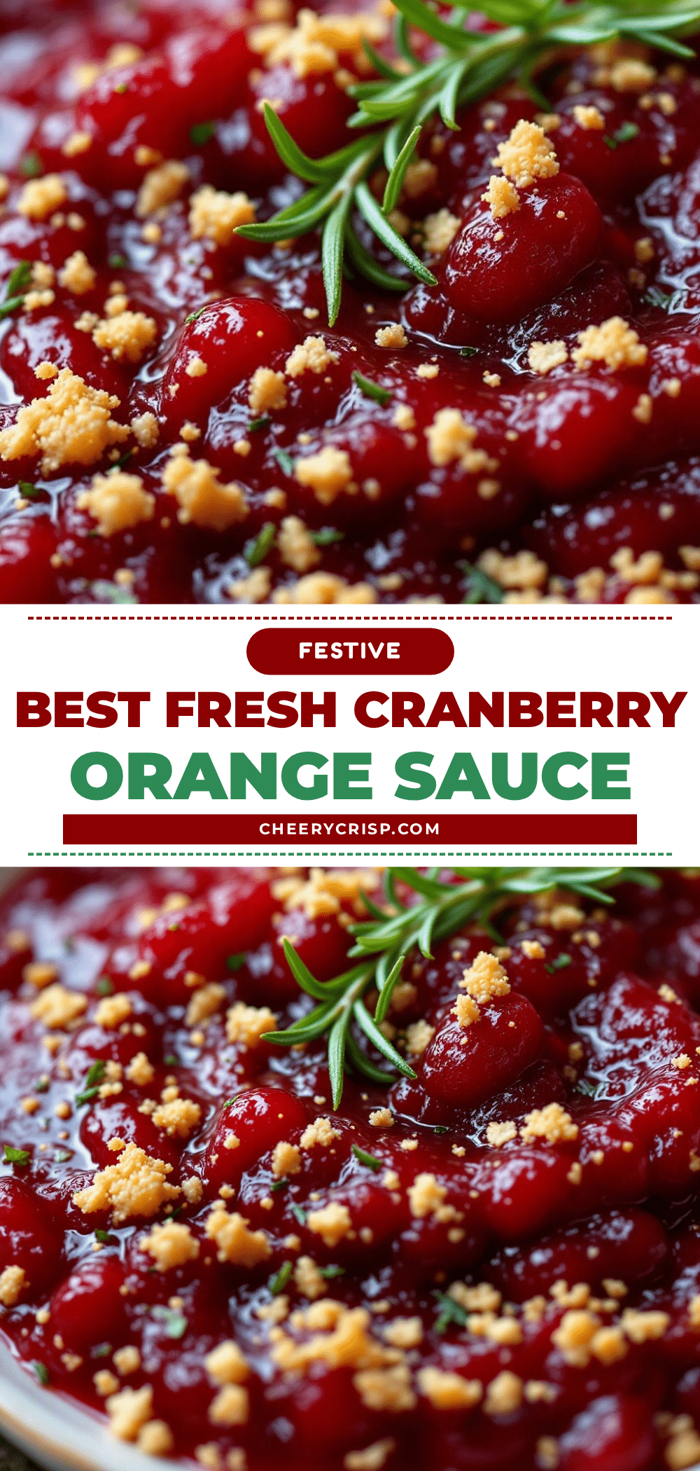 fresh cranberry orange sauce recipe