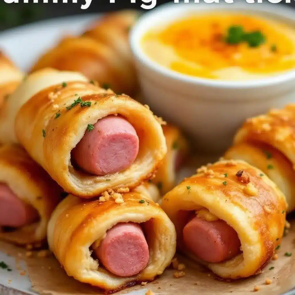 fun mummy pigs in a blanket - featured image