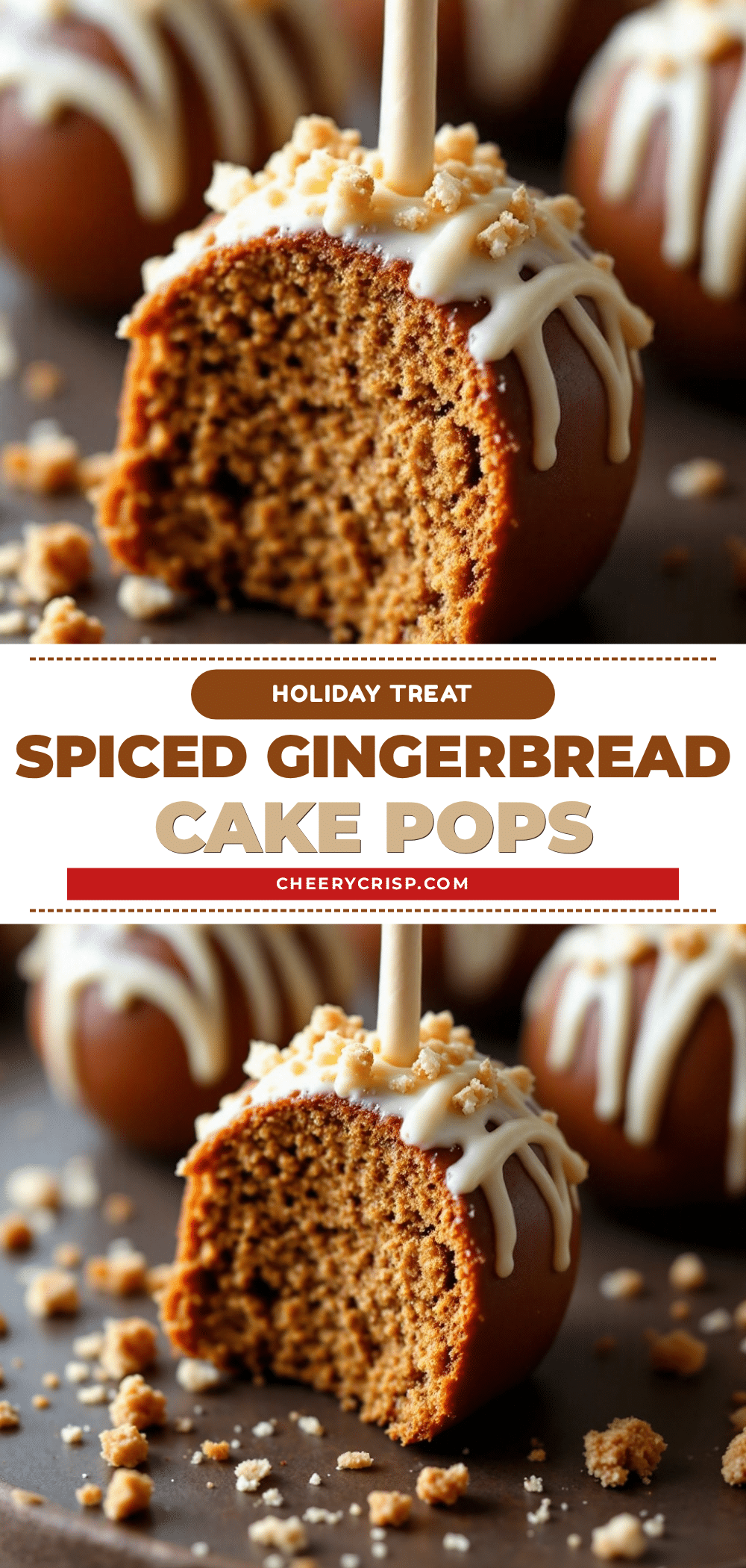 gingerbread cake pops recipe
