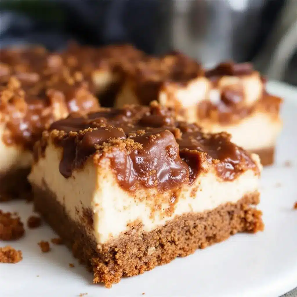 gingerbread cheesecake bars preparation steps