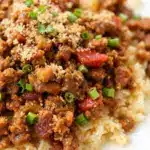 ground beef and rice skillet - featured image