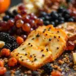 Halloween candy and cheese charcuterie board - featured image