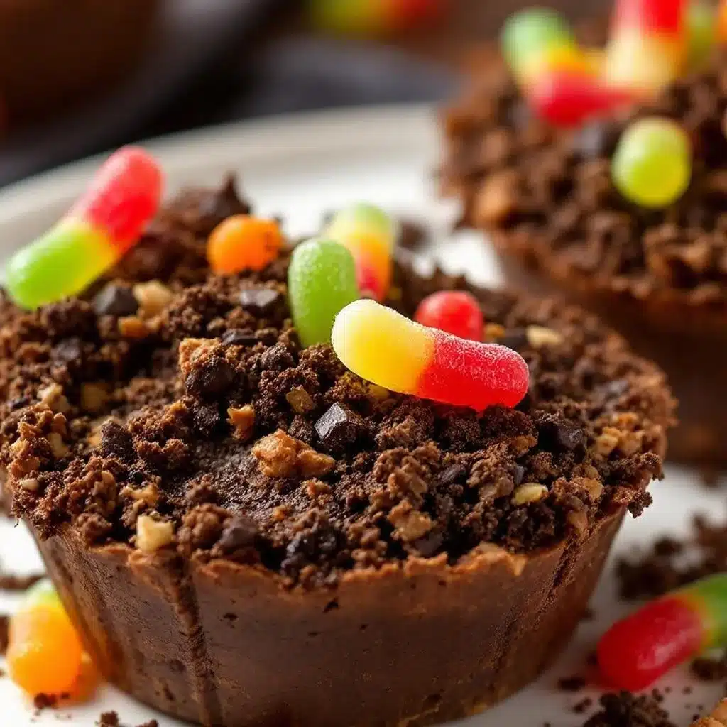 Halloween dirt cups - featured image
