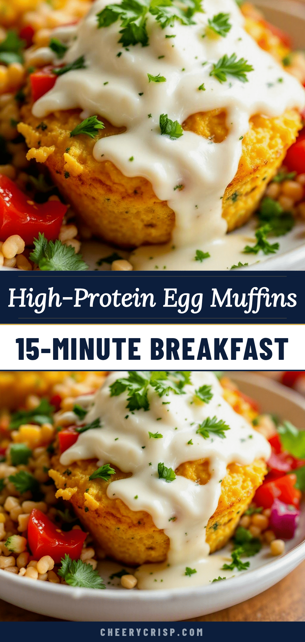 high-protein breakfast egg muffins recipe