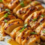 honey mustard grilled chicken skewers - featured image