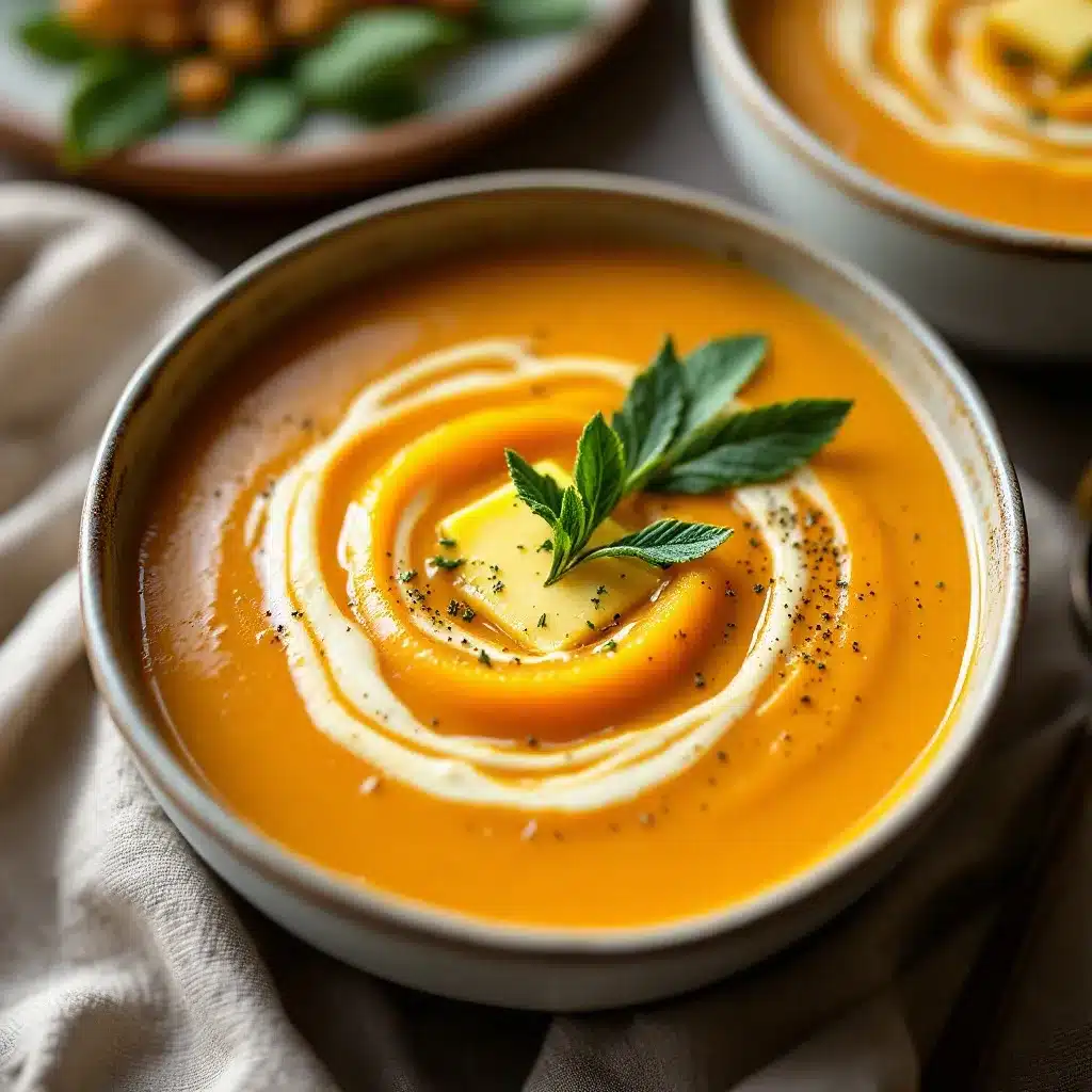 honeynut squash soup preparation steps