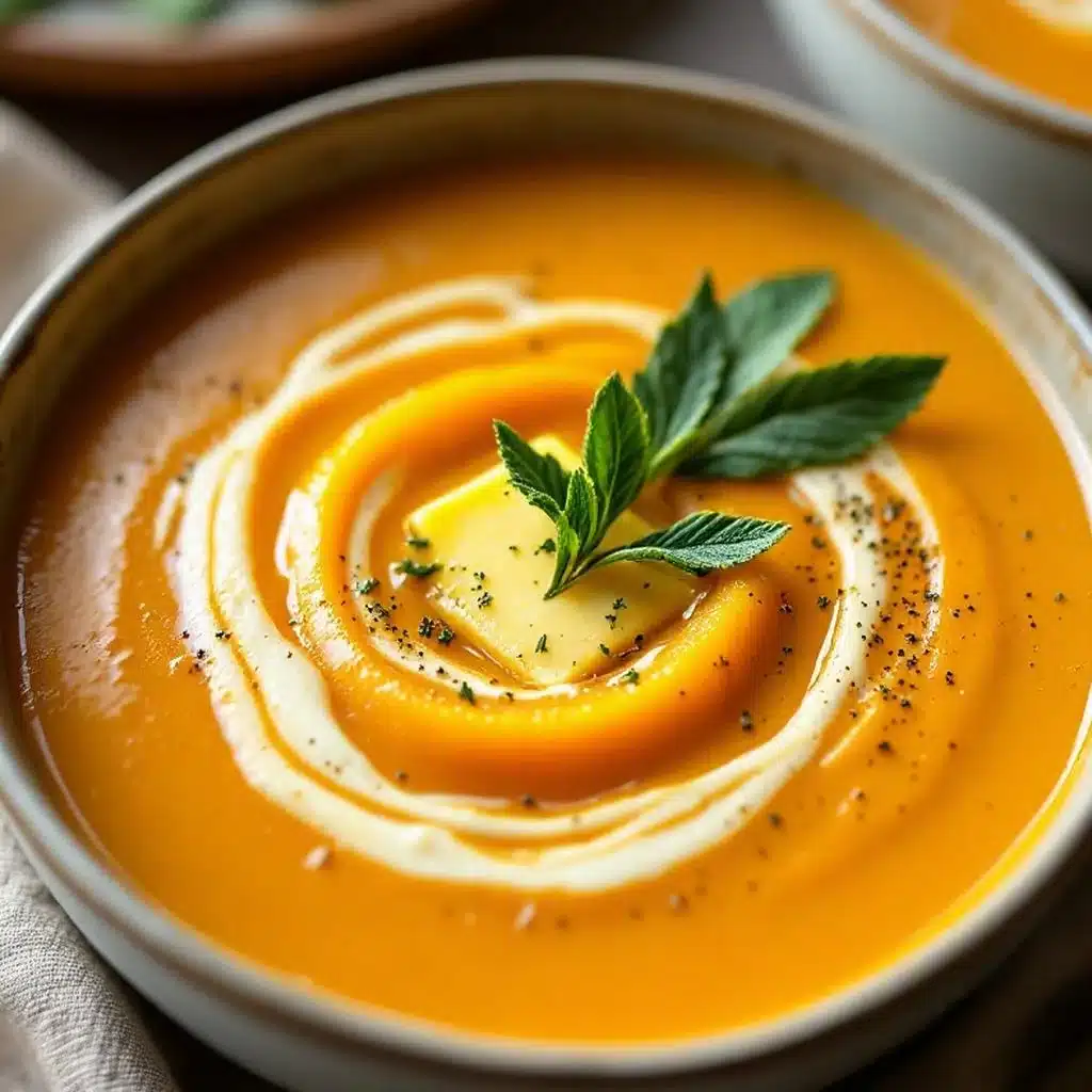 honeynut squash soup - featured image
