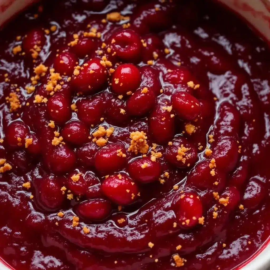 make-ahead cranberry orange sauce preparation steps