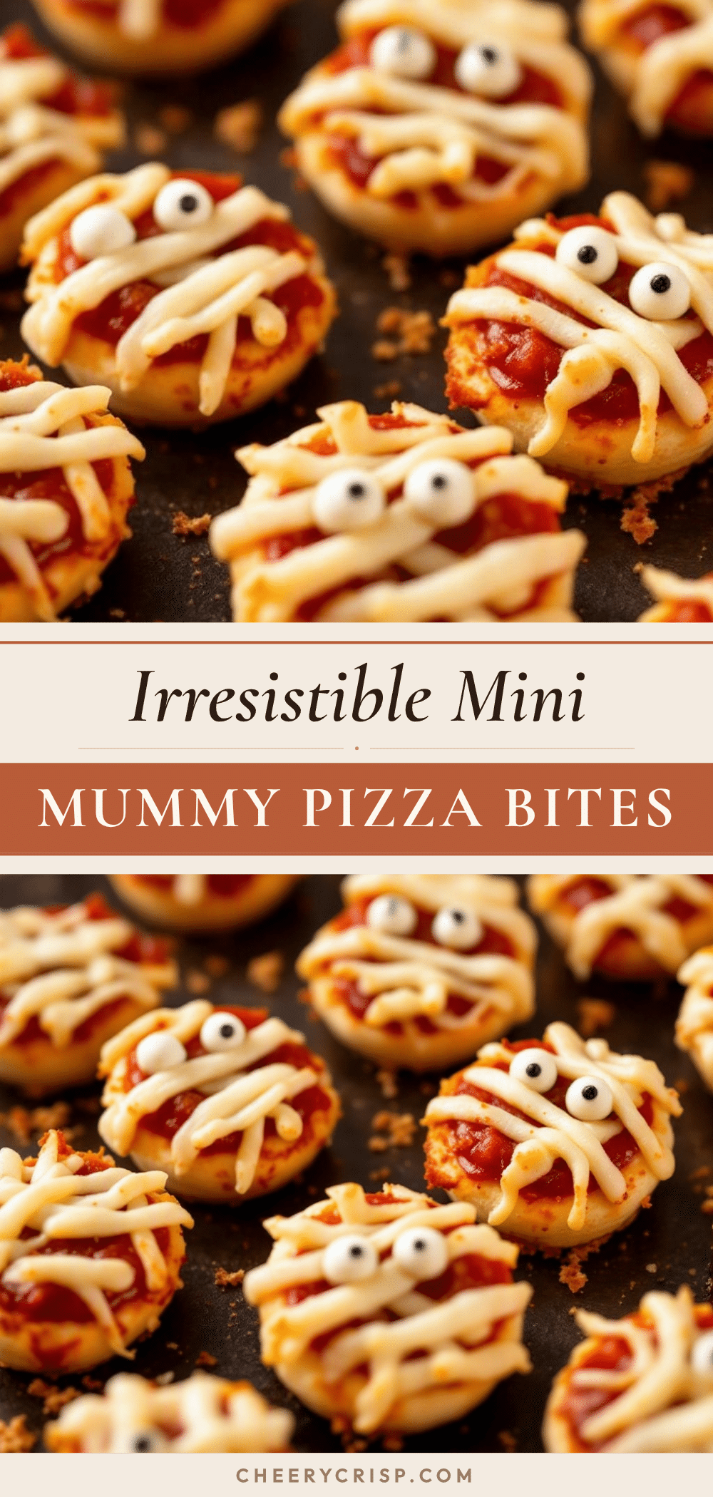 mini mummy pizza bites recipe