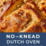 no-knead artisan bread - featured image
